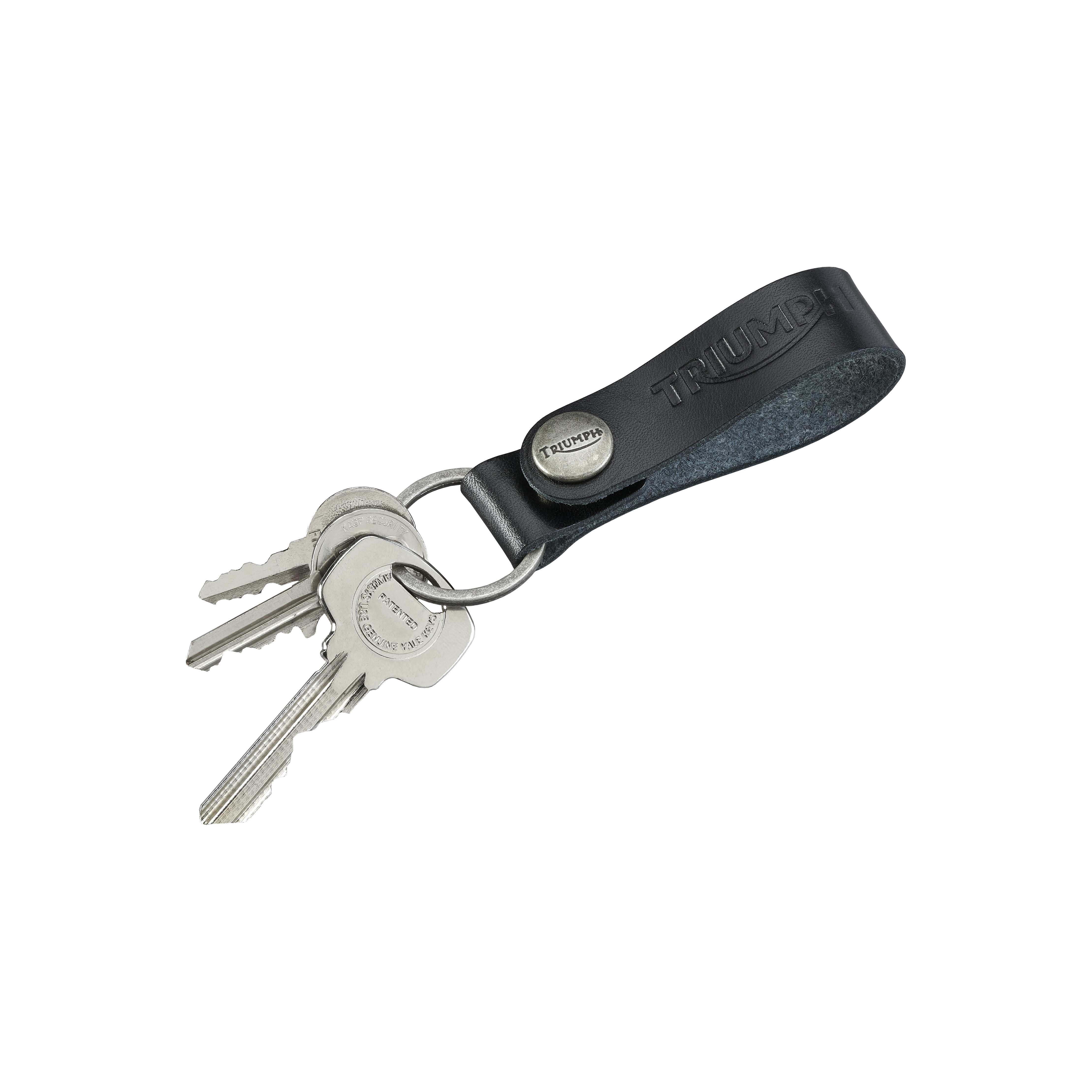 TRIUMPH LEATHER KEYRING   MACA25012