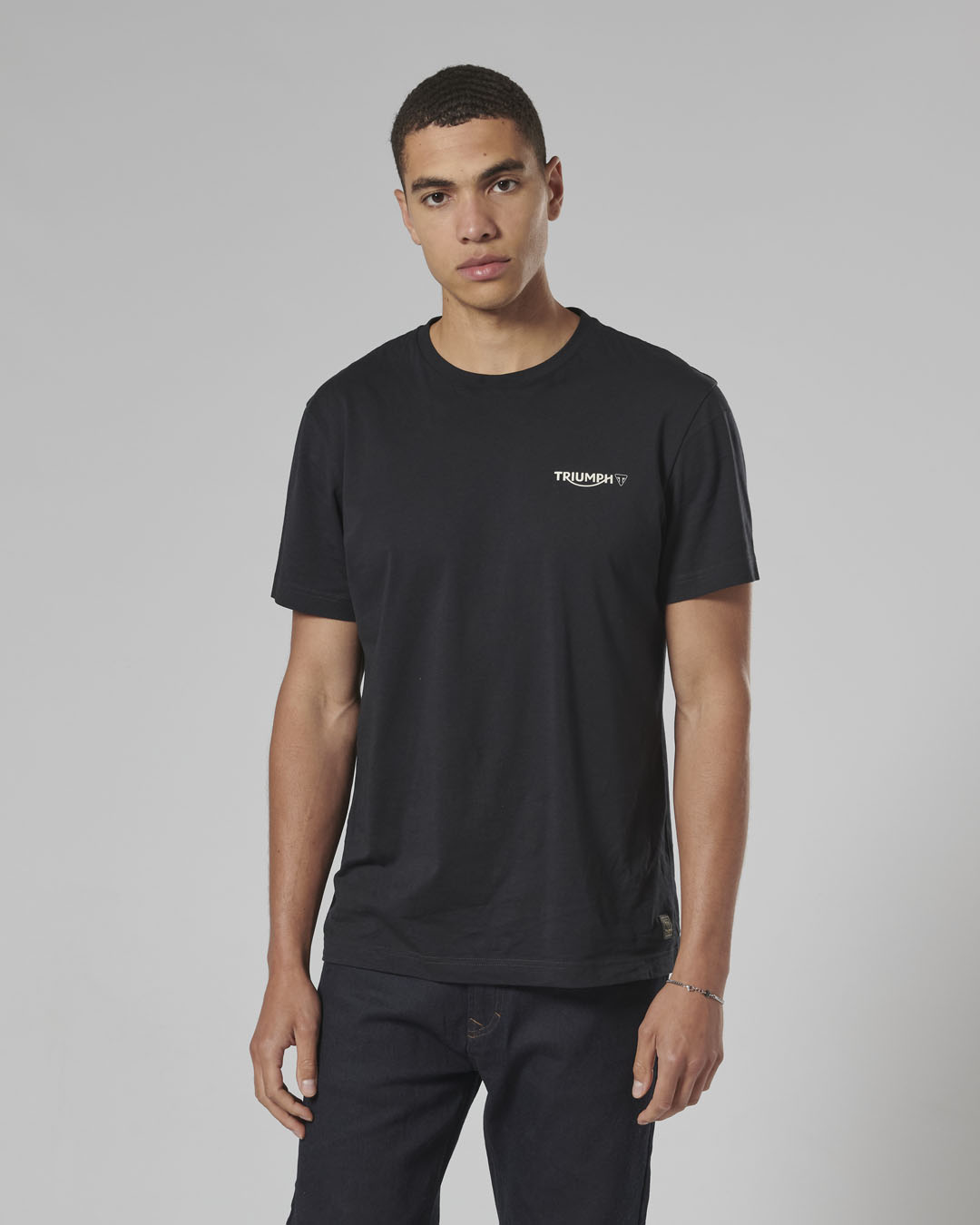 TRIUMPH EARLING T-SHIRT BLACK MTSS22028